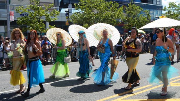 геи, Нью-Йорк, парад русалок, Mermaid Parade, 
