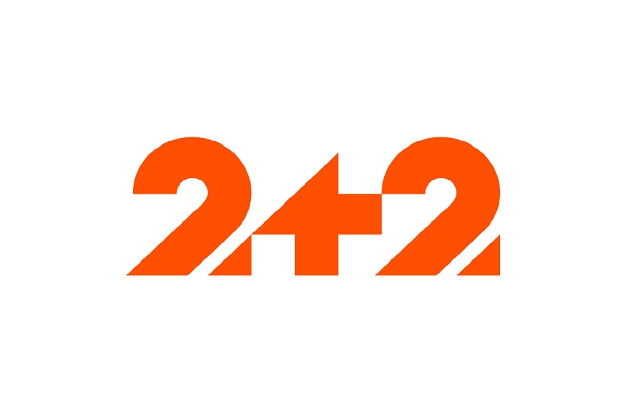 2+2, логотип