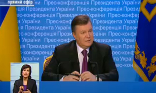 Виктор Янукович, пресс-конференция, Мустафа Найем, вопрос, троллинг, диалог со страной, прямая речь, включение, Кировоград, перлы, фразы Януковича