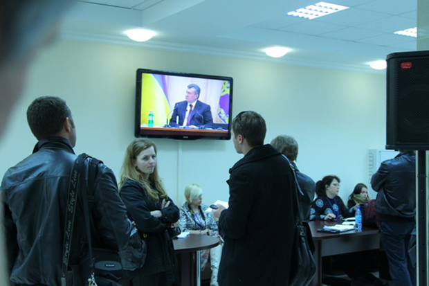 Журналисты, Виктор Янукович, рабочий Визит, Николаев, не пустили журналистов, 