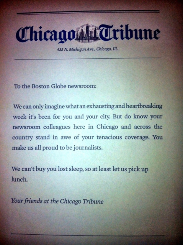 Chicago Tribune, Boston Globe, взрывы в Бостоне, марафон, теракт
