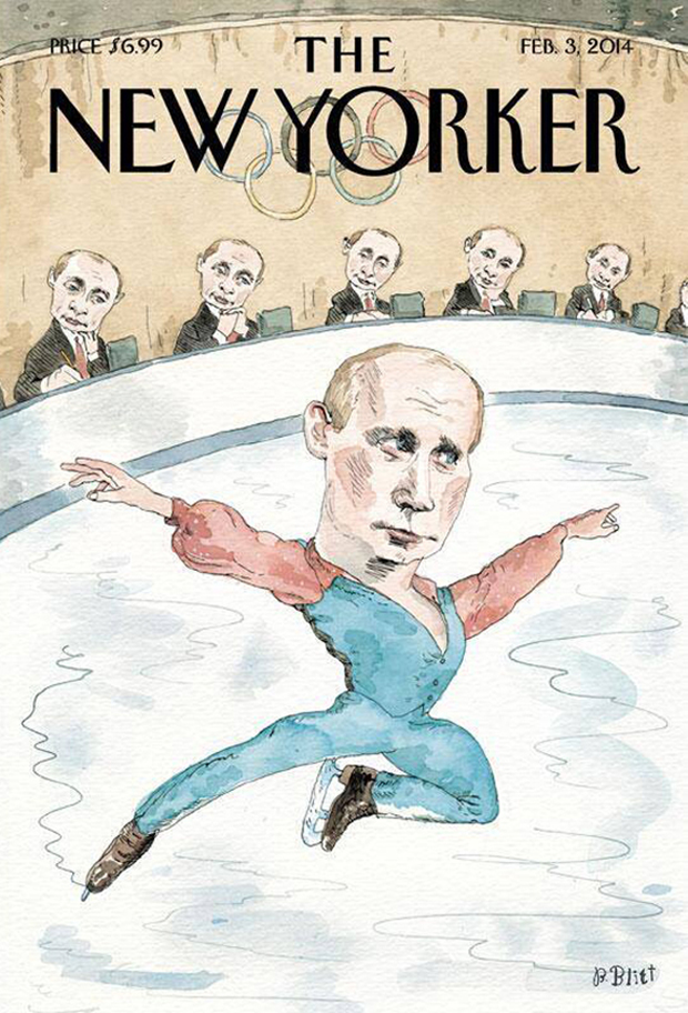 The New Yorker, Путин, обложка, Барри Блитт, карикатура, Сочи, Олимпиада