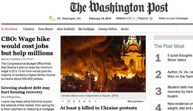 Майдан, Евромайдан, пресса, СМИ, обзор, CNN, обложки, Кристиана Аманпур