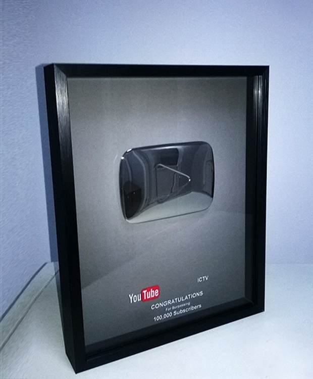 ICTV, YouTube, Silver Play Button Youtube