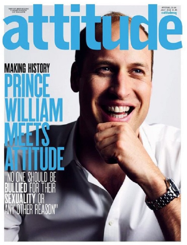 Принц Уильям, Attitude