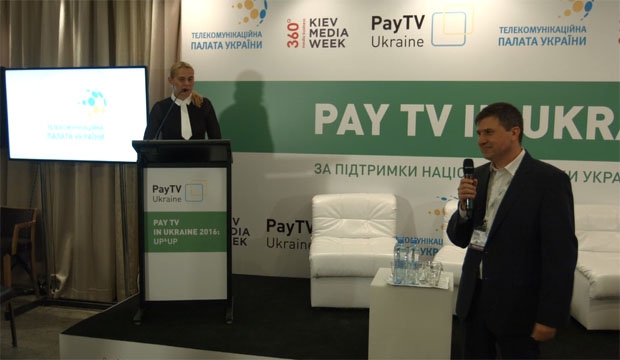 Pay TV in Ukraine, KIEV MEDIA WEEК, EUTELSAT, SBB, Апостолос Триантафиллоу, Виктория Боклаг