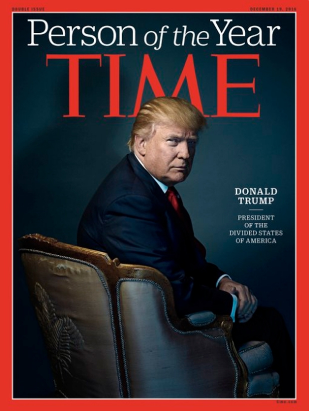 Дональд Трамп, Time, человекгода