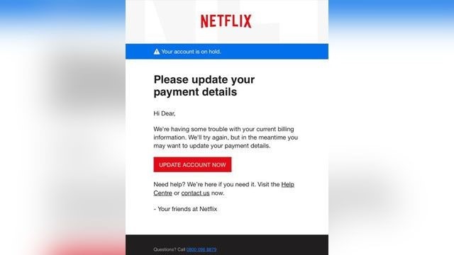Netflix, мошенничество