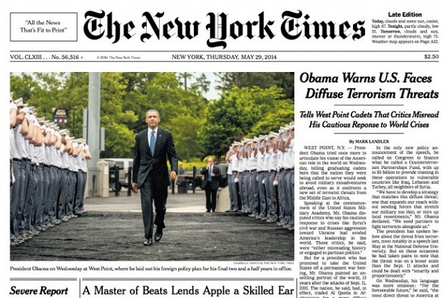 The New York Times, пресса, печать